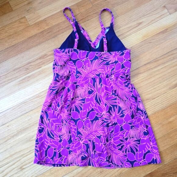 Land's End swimsuit woman's XL skirted Resortwear Beach Vacation - Picture 3 of 7